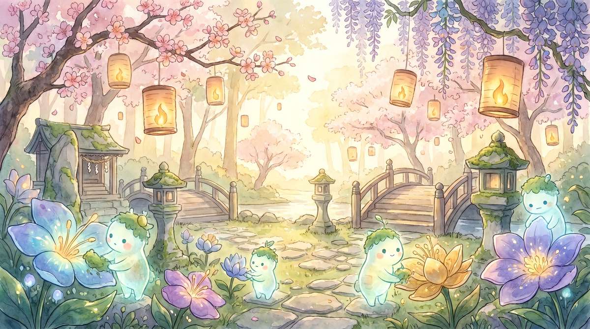 黄色仓库千与千寻AI植物视频